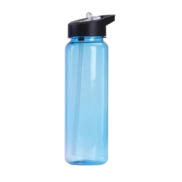 Clear Transparent 24 OZ Slim Fit Sports Plastic Water Bottle