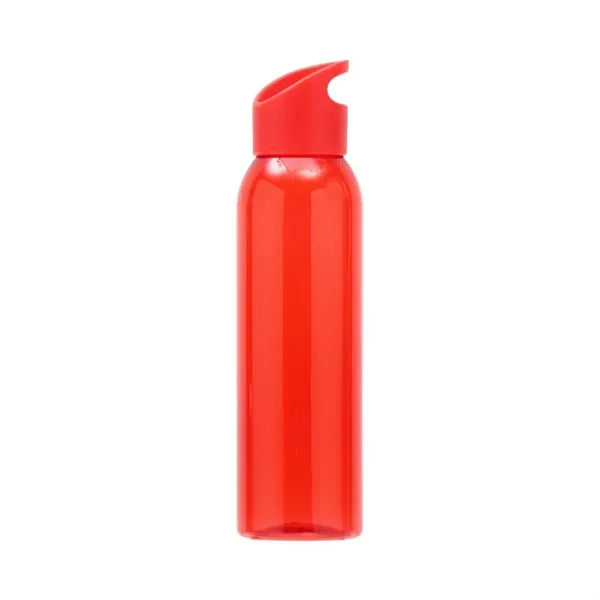 Clear Transparent 22 OZ Slim Fit Sports Plastic Water Bottle