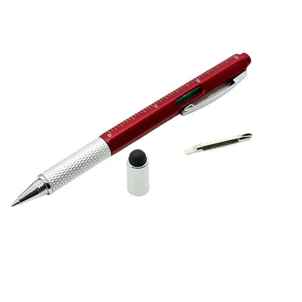 Six-In-One Multi-Functional Ballpoint Pen