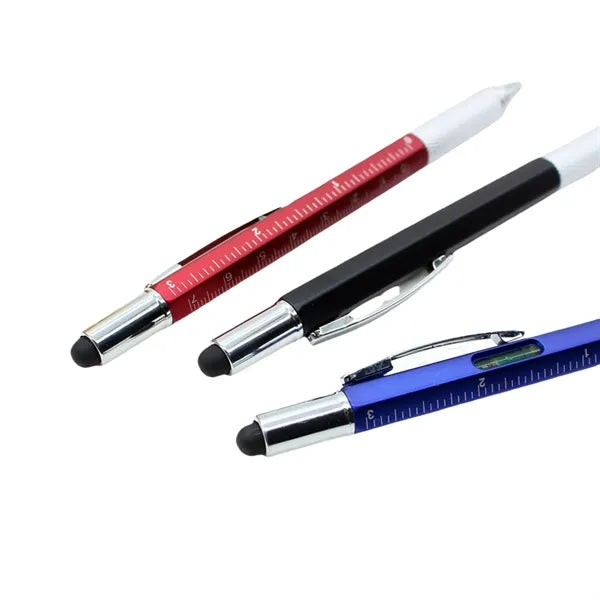 Six-In-One Multi-Functional Ballpoint Pen