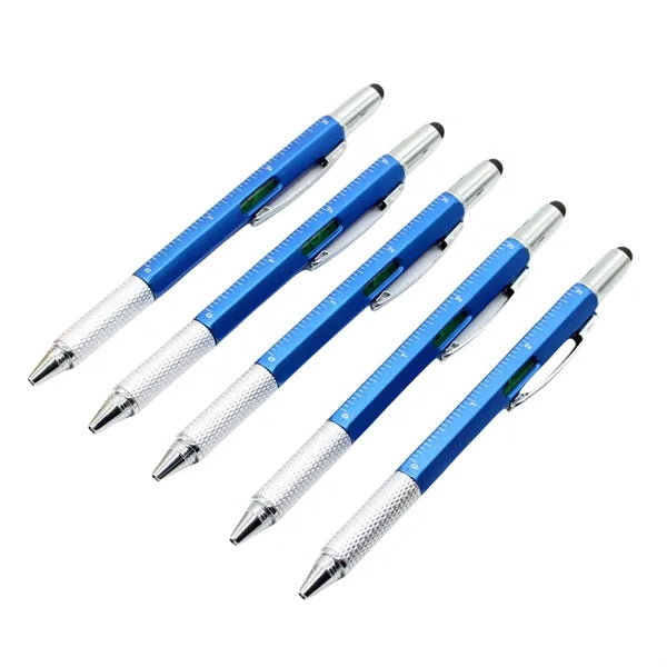 Six-In-One Multi-Functional Ballpoint Pen