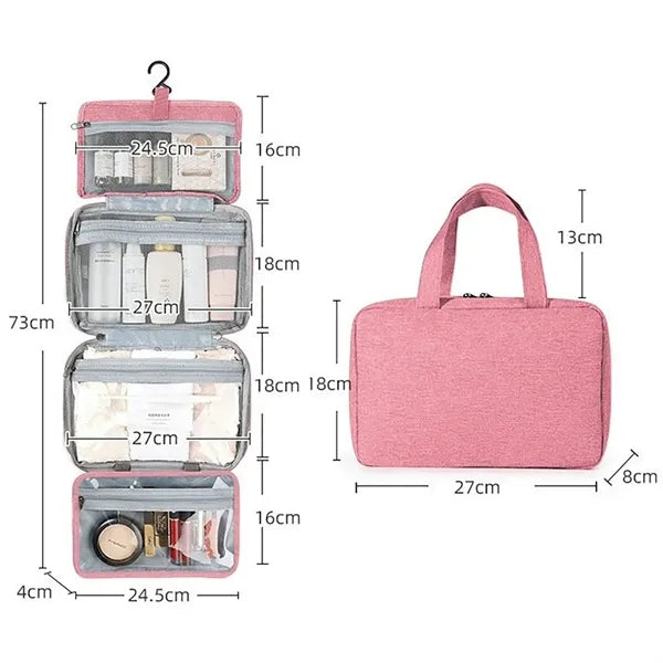 Travel Waterproof Foldable Dry Hanging Case for Accessories