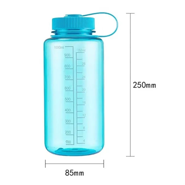 Wide Mouth 32OZ 1 Litre Sports Bottle Or Plastic Bottle
