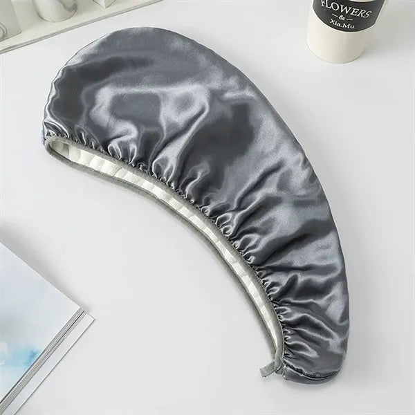 Kitsch Satin Microfiber Hair Towel Wrap for Women