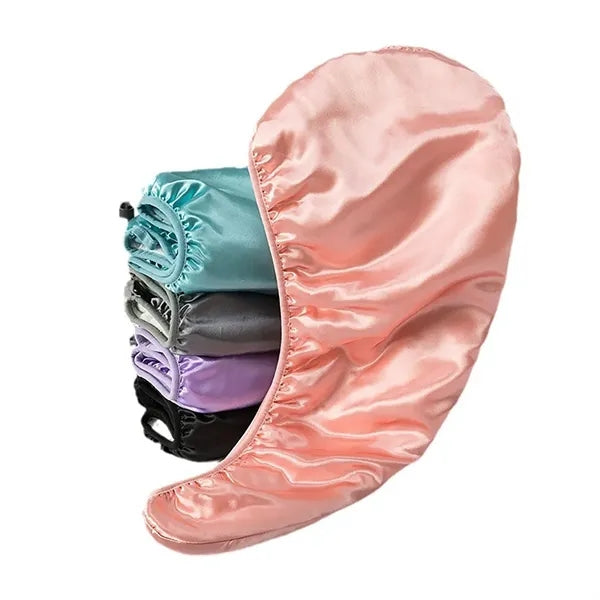 Kitsch Satin Microfiber Hair Towel Wrap for Women