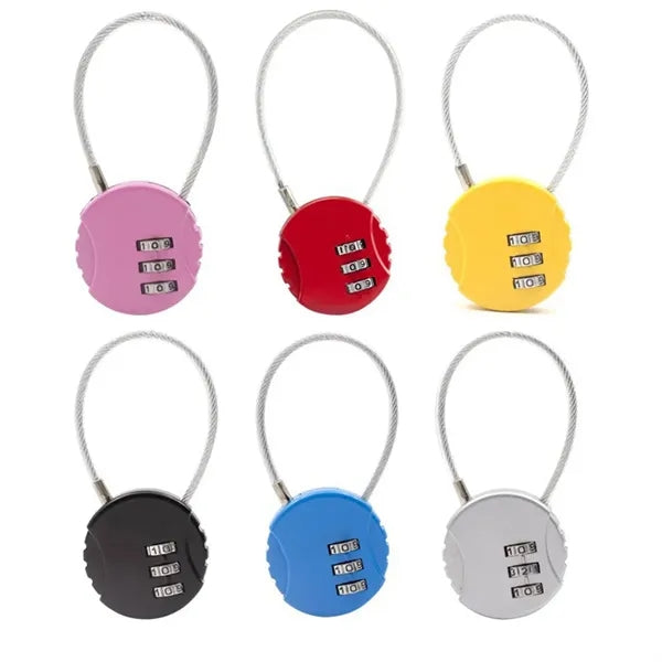 Simple Bicycle Ring Key Lock Anti-Theft Steel Cable
