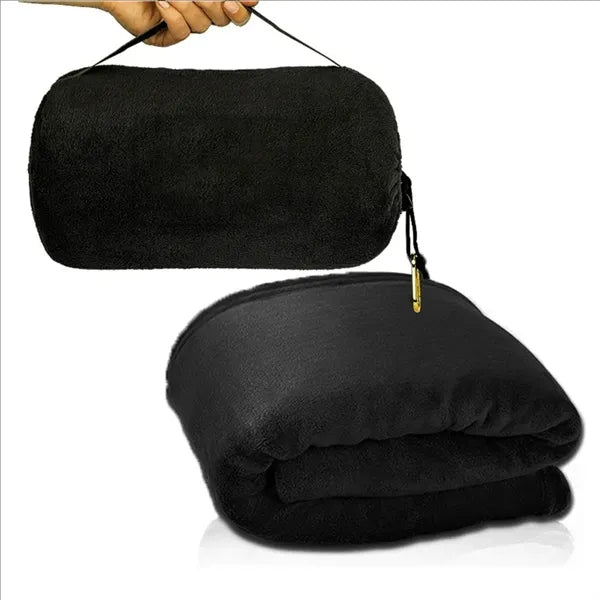 Portable Carriageable Travel Blanket
