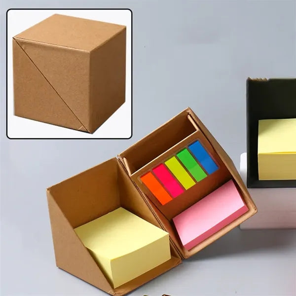 Foldable Storage Sticky Memo Note Box