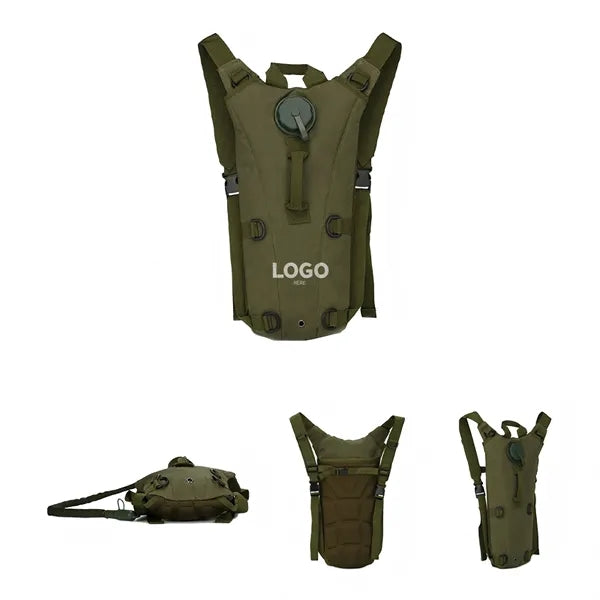 Water Hydration Backpack with 3 Liter Bladder for Outdoorer