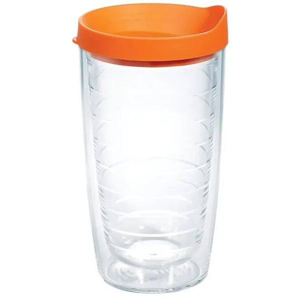 16 oz Clear Double Walled Insulated Tumbler