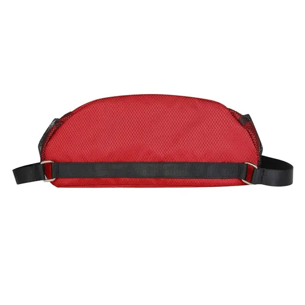 Waterproof Drawstring Backpack With Mesh Pockets