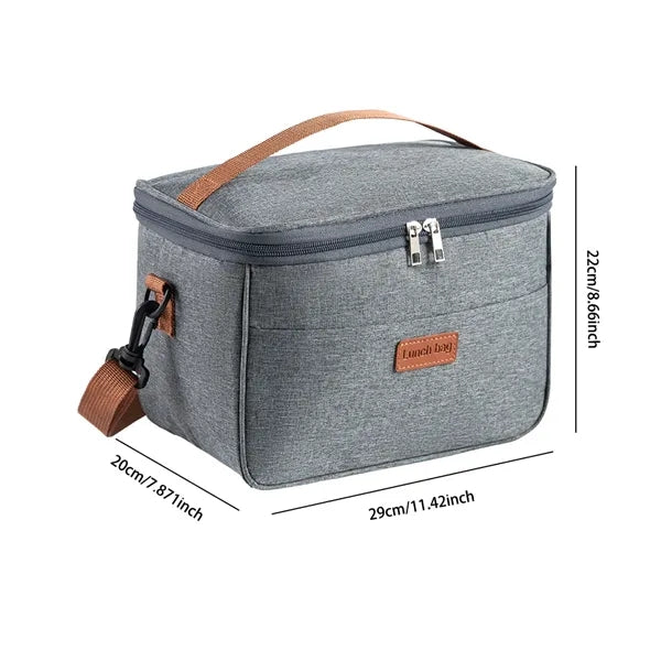 Large Insulated Lunch Bag Box