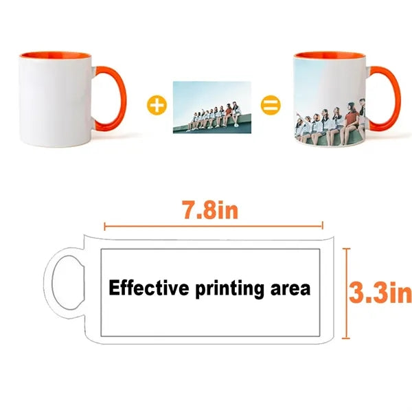 11 oz Ceramic Sublimation Mugs