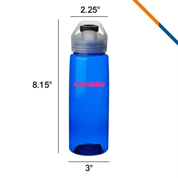 Ollie Plastic Sports Water Bottle - 26 OZ.