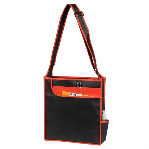 Multi-Pocket Messenger Shoulder Tote Bag