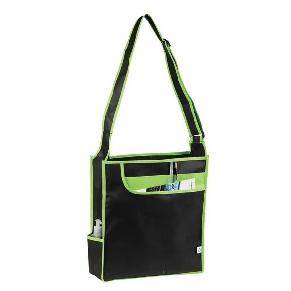 Multi-Pocket Messenger Shoulder Tote Bag