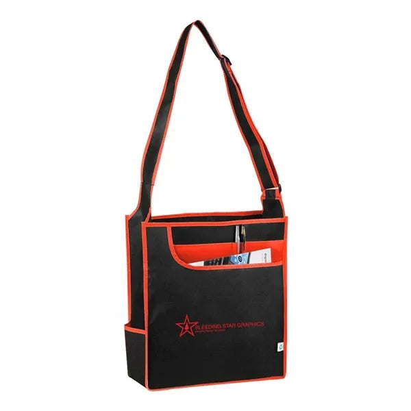Multi-Pocket Messenger Shoulder Tote Bag