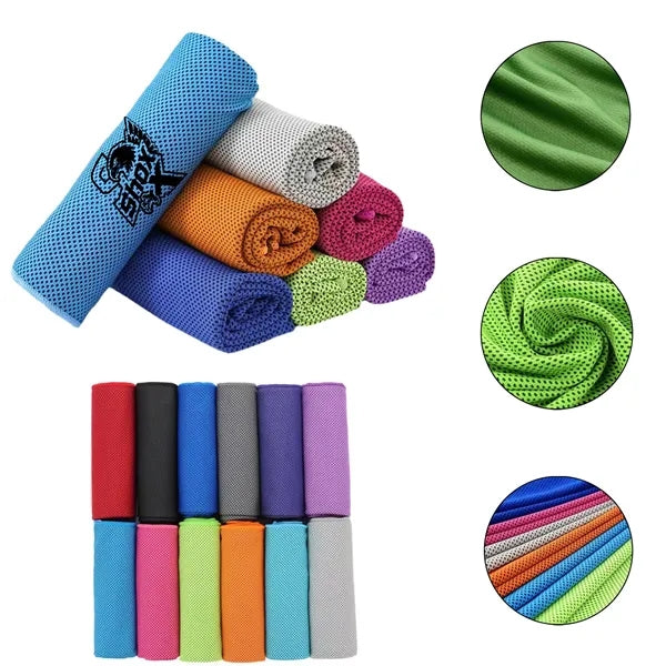 Summer Sports Outdoor Ice Silk Towel