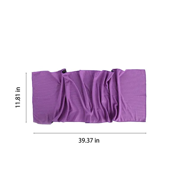 Summer Sports Outdoor Ice Silk Towel