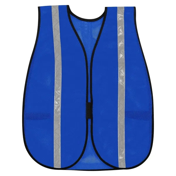 Polyester Mesh With Reflective Strip Safety Vest