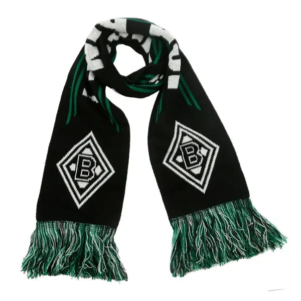 Acrylic Knit Scarves with Fringe