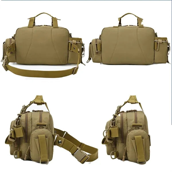 Multi Color Tactical Oxford Waist Shoulder Bag