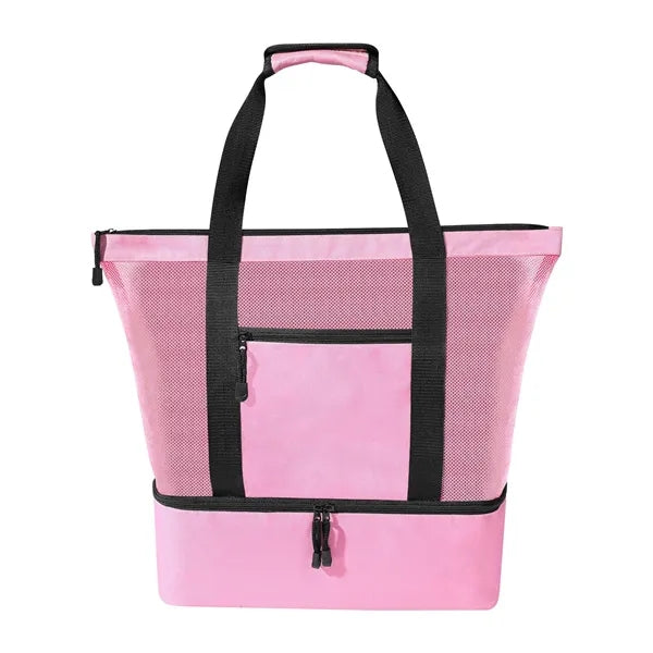 600D Oxford Cloth Mesh With Wrist Pad Beach Cooler Bag