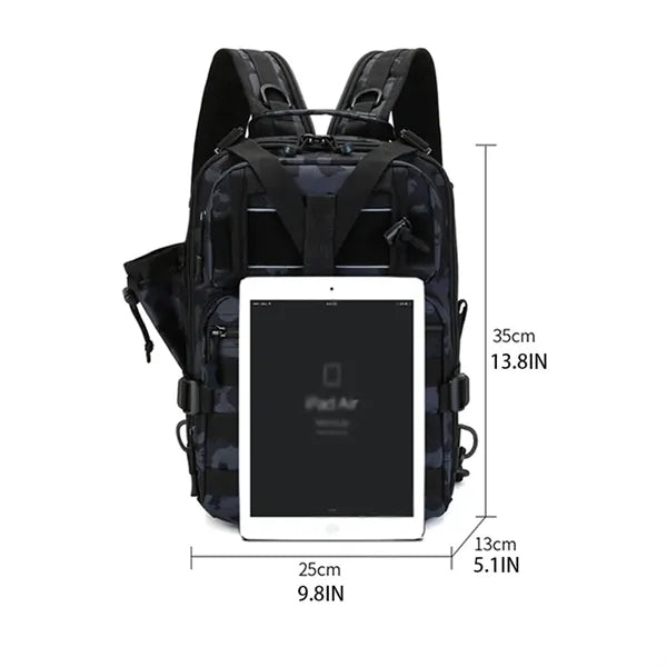 Multi Carry Tactical Nylon Sling Bag