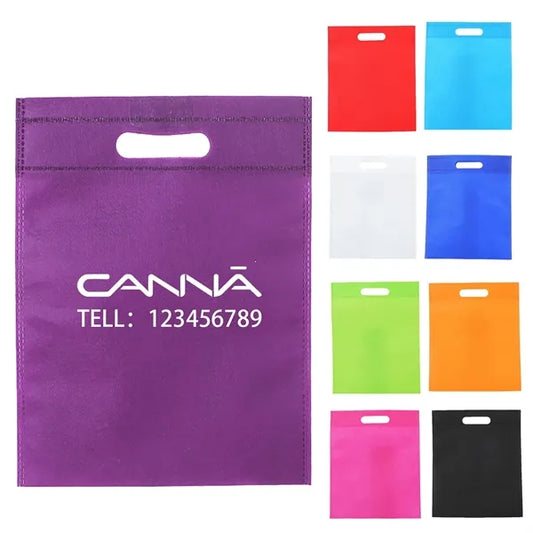 Logo non-woven flat pockets