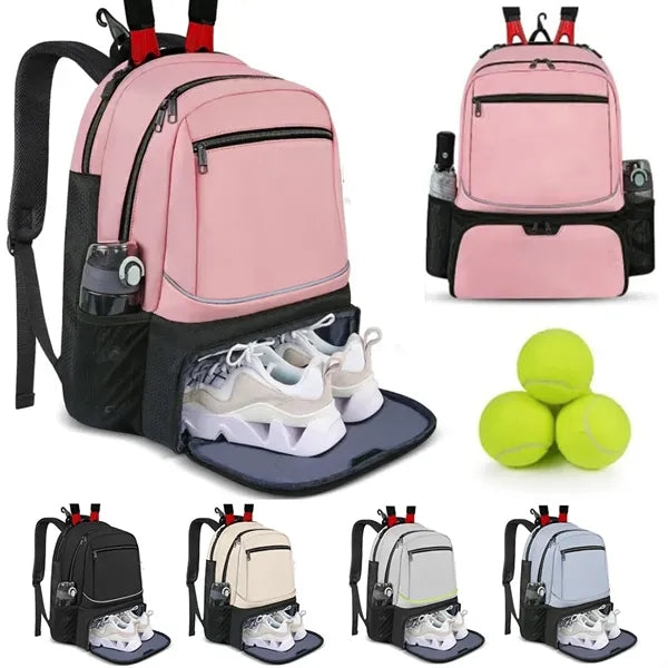 Large Capacity Polyester Tennis Backpack