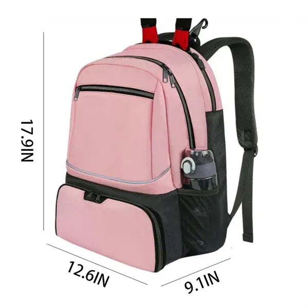 Large Capacity Polyester Tennis Backpack