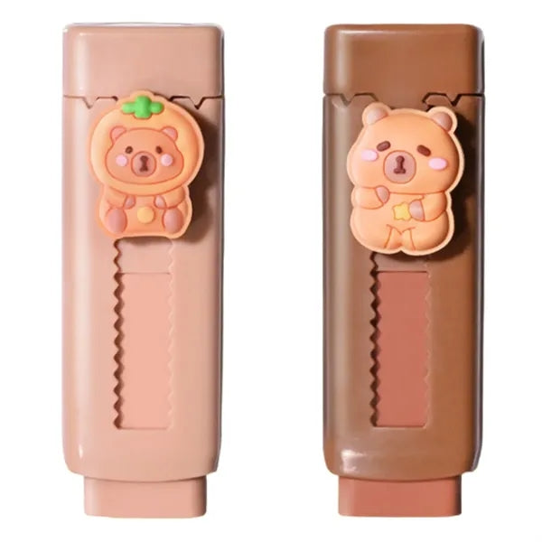 Capybara Push - pull Eraser