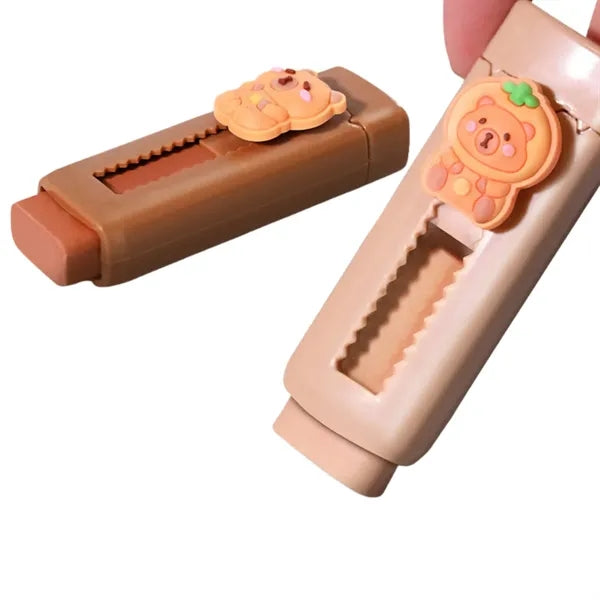 Capybara Push - pull Eraser