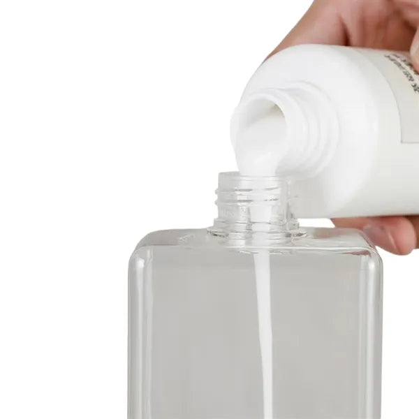 Portable Transparent Dispenser Bottle