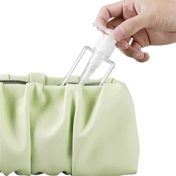 Portable Transparent Dispenser Bottle