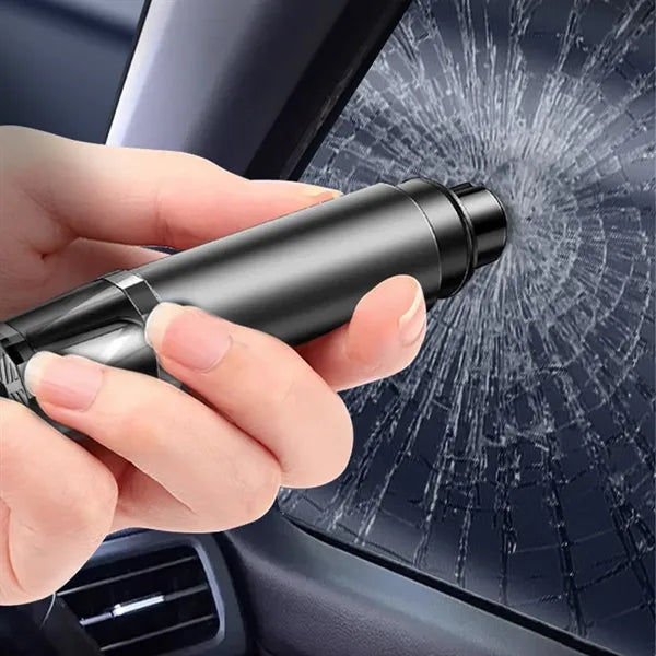 Auto Safety Hammer With Seatbelt Cutter