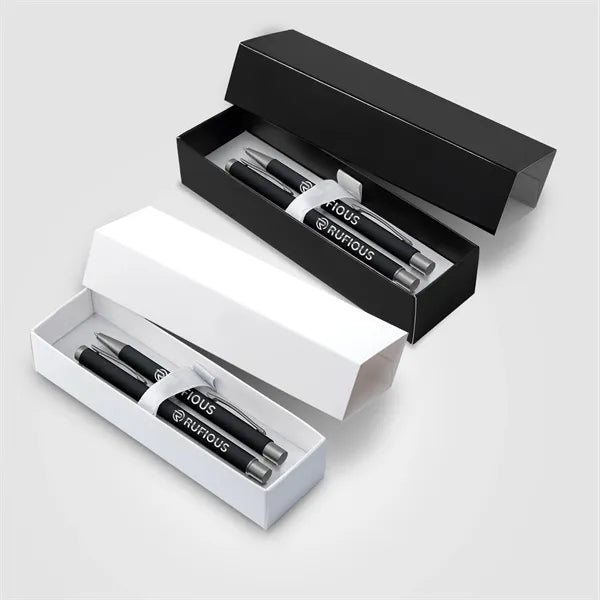 Bowie Softy & Rollerball - Metal Pen in Gift Box