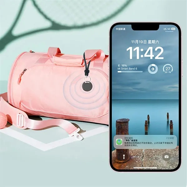 Smart Item Tracker With Keychain Holder