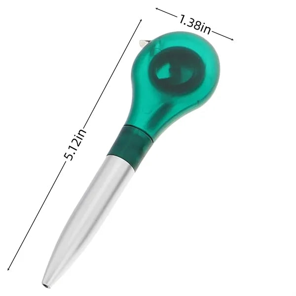 Creative Ballpoint Pen with Retractable Tape Measure