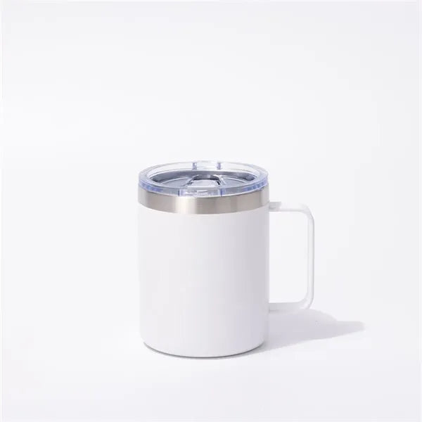 10oz Stainless Steel Insulated Mug with Handle and Lid