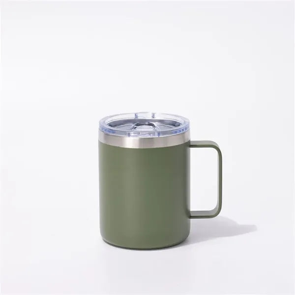 10oz Stainless Steel Insulated Mug with Handle and Lid