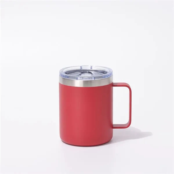 10oz Stainless Steel Insulated Mug with Handle and Lid