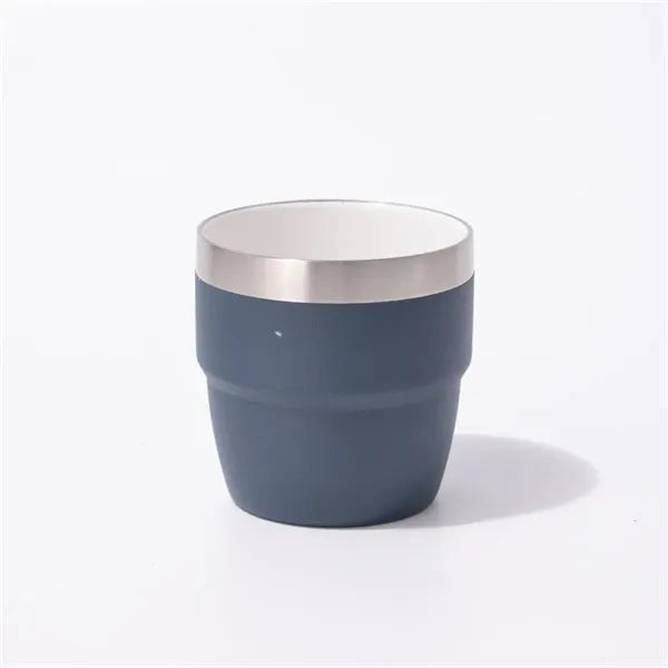 4oz Stackable Insulated Ceramic - Lined Stainless Steel Cup