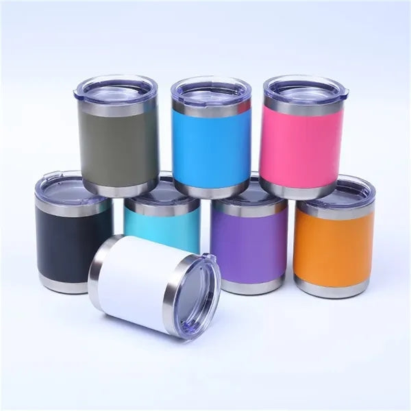 10oz Stackable Insulated Stainless Steel Tumbler