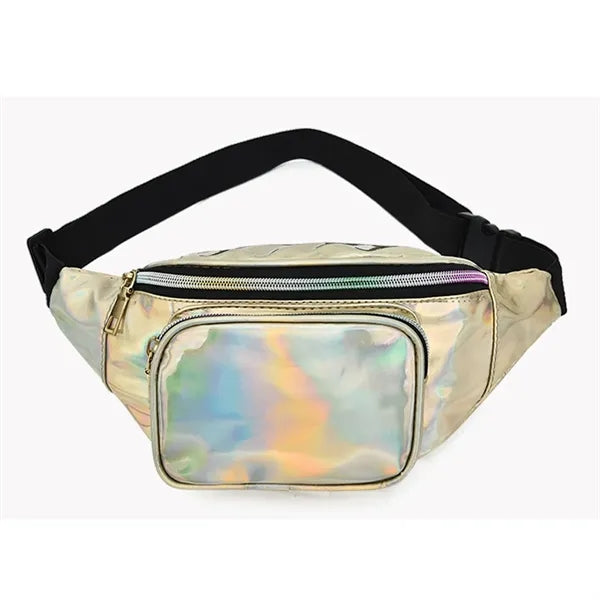 Holographic Fanny Pack Neon Waist Bag