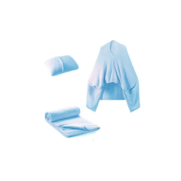 2-In-1 Portable Folding Flannel Blanket