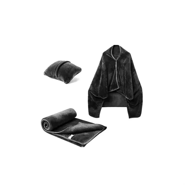 2-In-1 Portable Folding Flannel Blanket