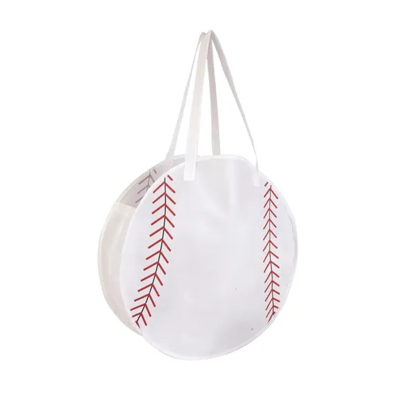 Baseball Tote with Snacks