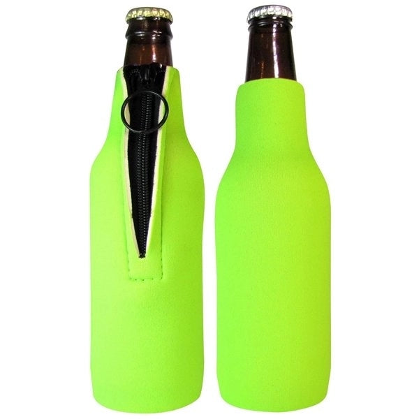Zippered Beer Bottle Coolers