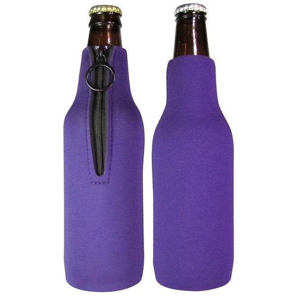 Zippered Beer Bottle Coolers